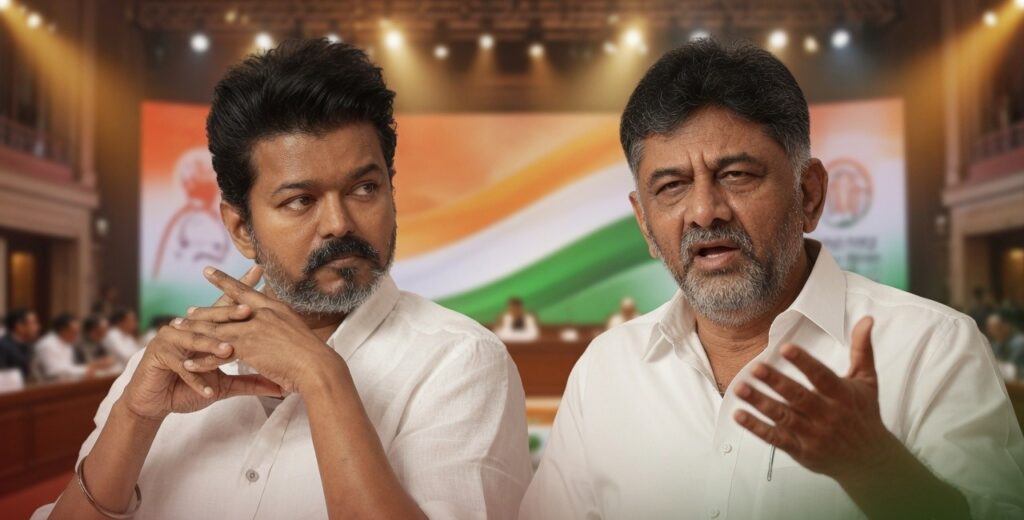 ಮೇಕೆದಾಟು ಕುರಿತು ವಿಜಯ್ ಜೊತೆ ಮಾತುಕತೆಗೆ ಡಿಕೆಶಿ ಸಿದ್ಧ; ‘ಏನೇ ಆದರೂ ಸಮ್ಮತಿ ಇಲ್ಲ’ ಎಂದು ತಮಿಳುನಾಡಿನ ಖಡಕ್ ಘೋಷಣೆ. !